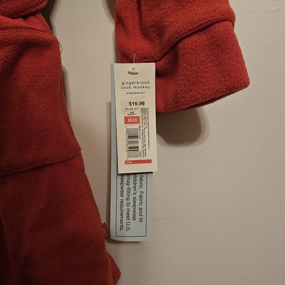 Snuggle Up in Holiday Cheer with Nick & Nora robe for kids . Size XS 4/5 - Picture 6 of 11